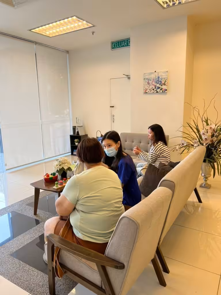 Consultation session at the Home Dietitians heart-health screening